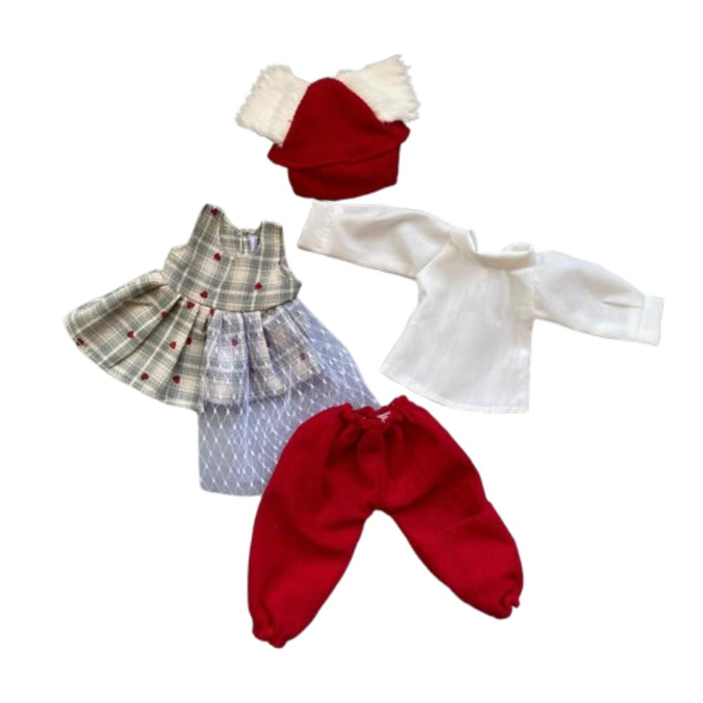

Casual Wears 30cm Doll Clothes Party Clothes Doll Princess Skirt Fashion Doll Outfits Set DIY Toy Style 3