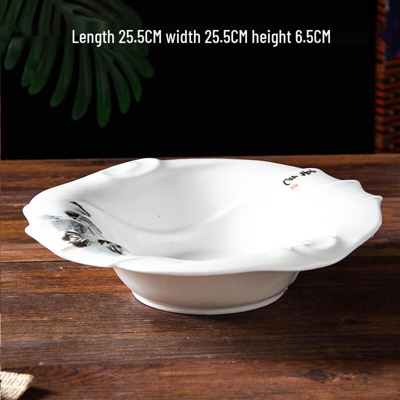 Artistic Irregular Ceramic Serving Plate