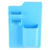Silicone Toiletry Organizer Waterproof Toothbrush Holder Self Adhesive Shelf
