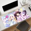 Anime NNekoparaN Mouse Pad  Nonslip Locking Edge DeskMat PC Laptop Accessories Rubber Office Keyboard Large Game XXL carpet