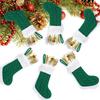 Christmas Cute Gift Stocking Christmas Tree Decoration Small Christmas Stocking Knife And Fork Set