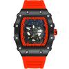 High-Value Fashion Quartz Watch Trendy Luminous Five-Pointed Star Barrel-Shaped Men'S Watch