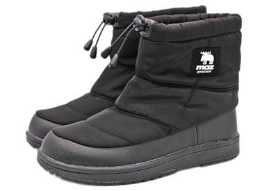 Highly Water-repellent, Waterproof, Non-slip, and Warm Snow Boots for Rain, Snow, and More. Lightweight, Women's Size 95022700, Black, Size 23.5cm, 3E