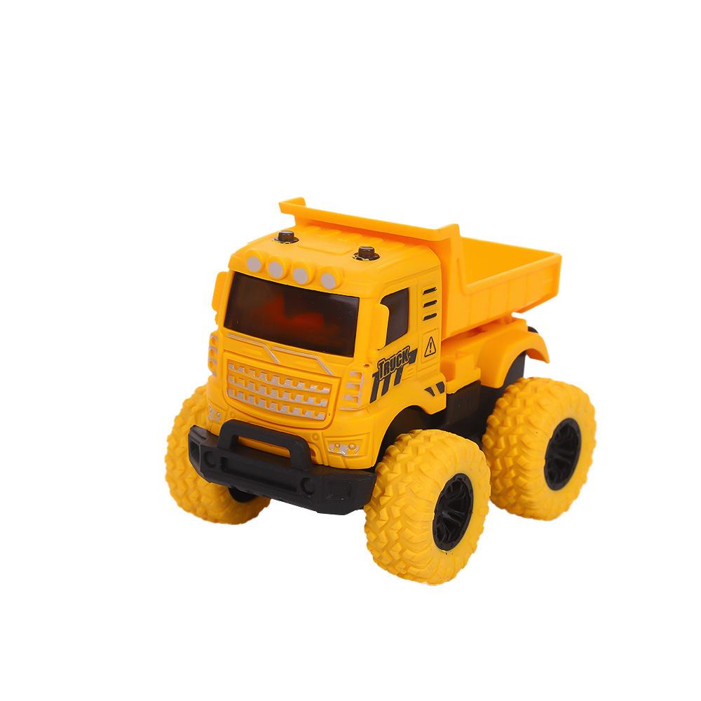 Douyin Kids' 4WD Double-Sided Graffiti Stunt Car - Off-Road, Inertia-Powered, Drop-Resistant, Ideal Gift for Boys
