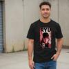 Street Fighter Ryu Kanji Graphic Black T- Shirt