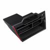 For Honda Civic 2016-19 ABS Carbon Fiber Look Inner Console Central Storage Box 1PC with USB