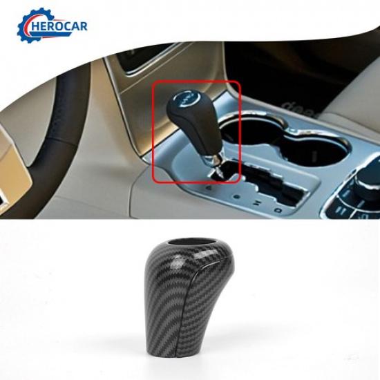 

Gear Shift Knob Head Cover Trim Decoration for Jeep Grand Cherokee Carbon Fiber