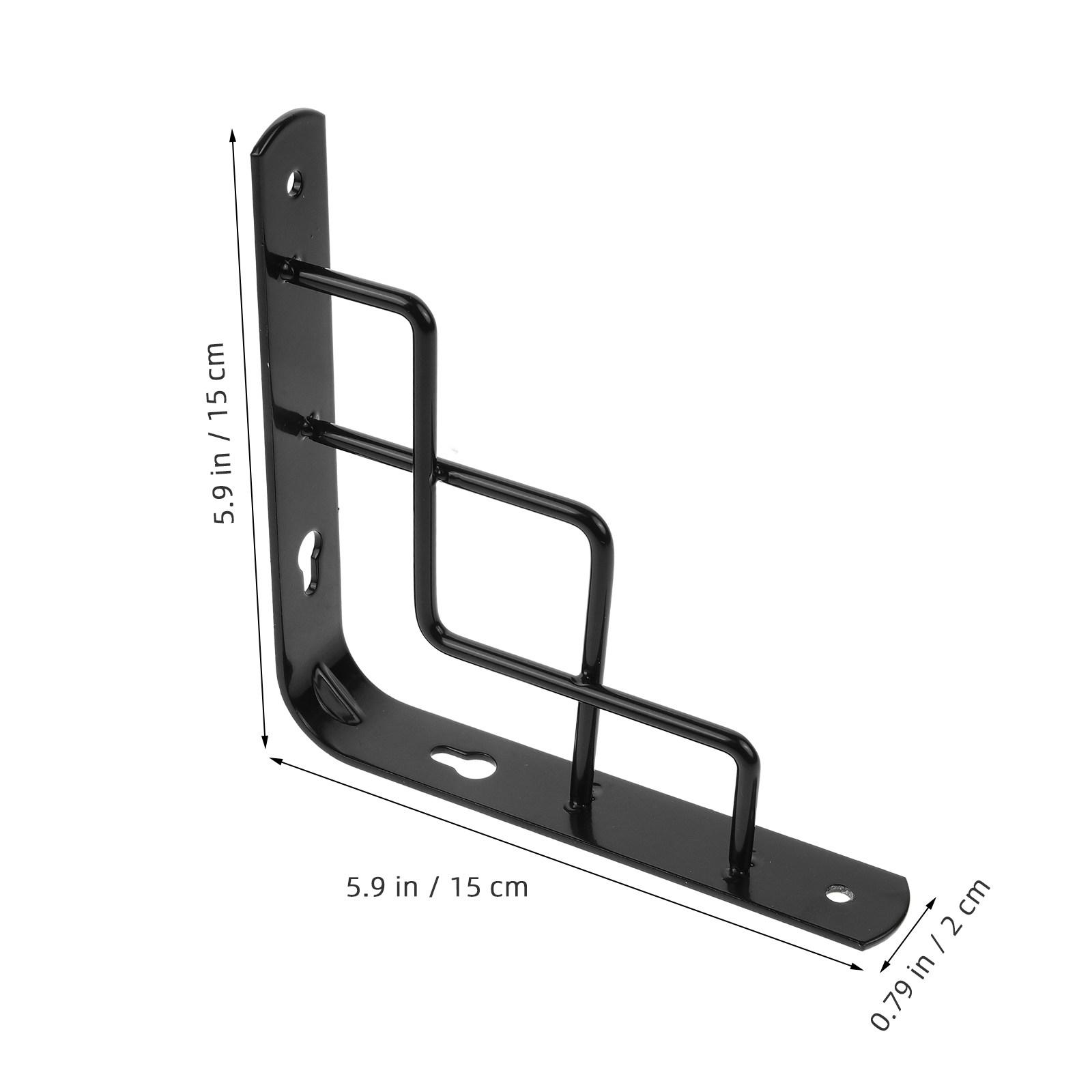 Heavy Duty Corner Brace Triangular Shelf Bracket Sturdy Floating Desk Bracket Wall Mounted Shelf Support for Kitchen Bathroom other
