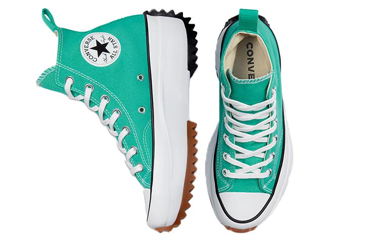 Converse Run Star Hike Hi Court Green Gum