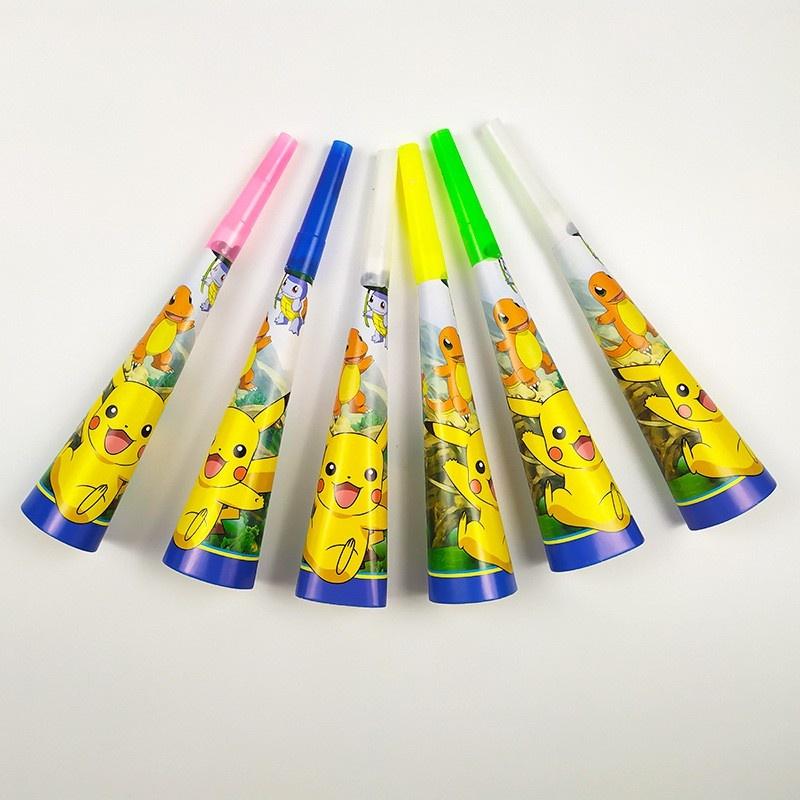 Pokémon Pikachu Theme Decoration Set Balloon Banners Pikachu Theme Party Supplies Kids Child