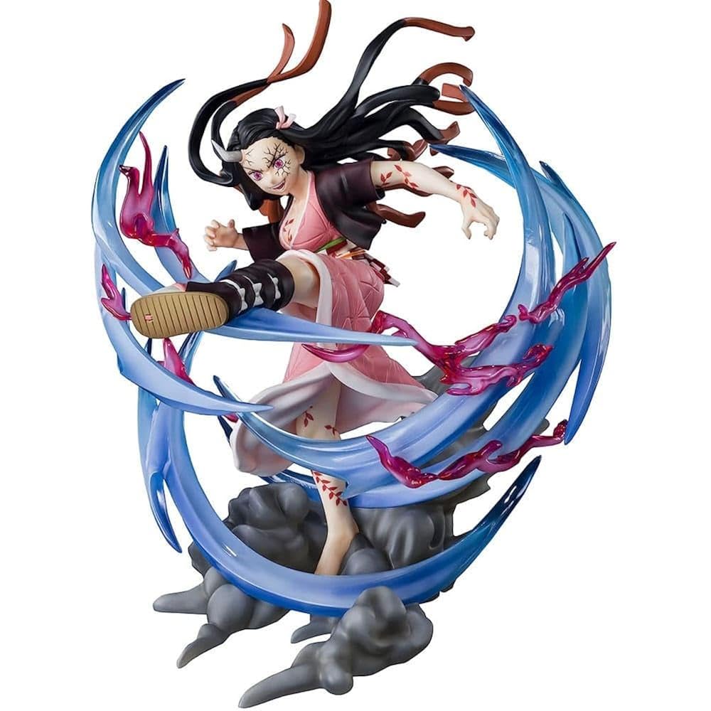 TAMASHII NATIONS Figuarts Zero Demon Slayer Kamado Nezuko Demon Slayer: Approx. 200mm PVC & ABS P...