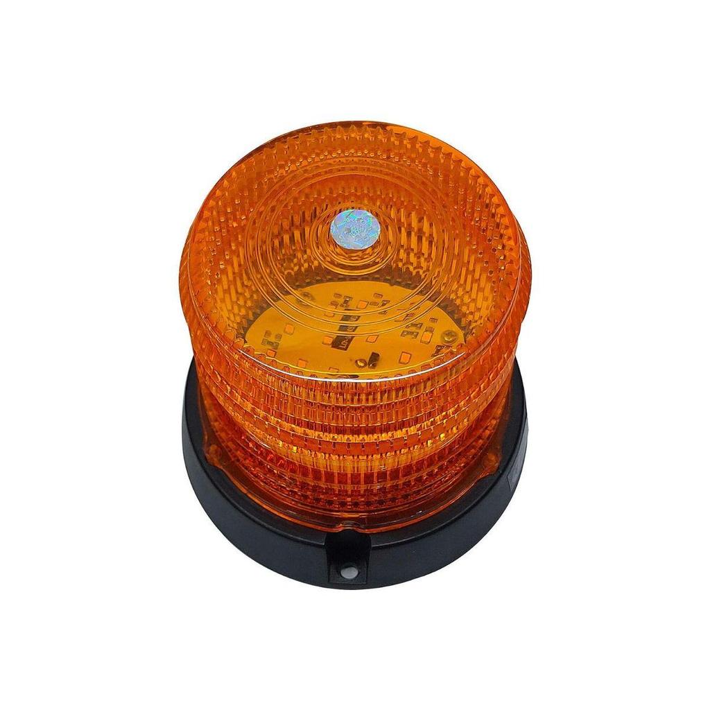 LED Amber Beacon Strobe Light 12v Safety Flashing Lamp Magnetic Compatible Fit Mower, ATV, Tractor, Trucks, olf Carts, UTV, UTV Cars and Buses (1)