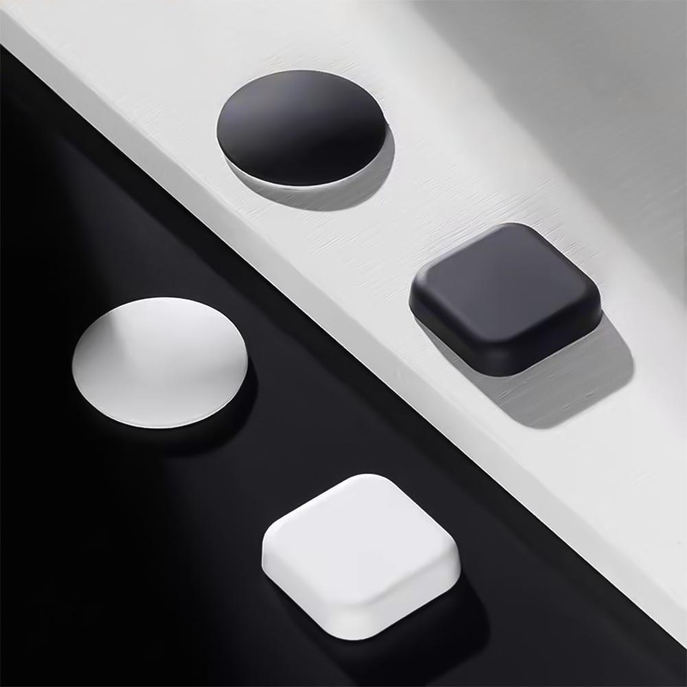 Silikon Türstopper Wandprotektor Türgriff Stopper Wandmatte Selbstklebend Stummschaltend Stoßdämpfend Aufkleber Für Heimwerker