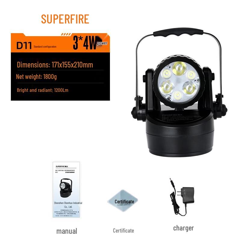 Shenhuo Rechargeable Explosion-Proof LED Flashlight Series