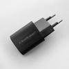 Qoltec Ładowarka Sieciowa 35W Gan Ultra | 5-20V | 2.25-3A | 1 X Usb Typ C Pd | 1 X Usb Qc 3.0 | Czarna
