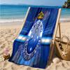 Cruzeiro Passionate Fan Beach Towel Microfiber Beach Towel, Lightweight and Quick-Dry, for Summer Travel, Swimming Pool Fan Birthday Gift