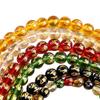 Crystal Agate Six-Syllable Mantra Beads for DIY Jewelry & Buddhist Bracelets
