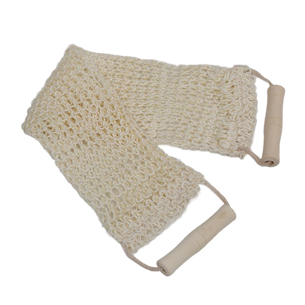 Exfoliating Washcloth Shower Towel Large Wash Cloth Portable Long Cleansing Back Scrubber