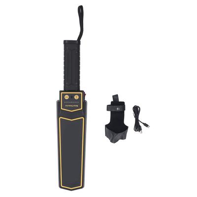 Handheld Metal Scanner High Sensitivity Visual Audible Rechargeable Metal Detector for Airports