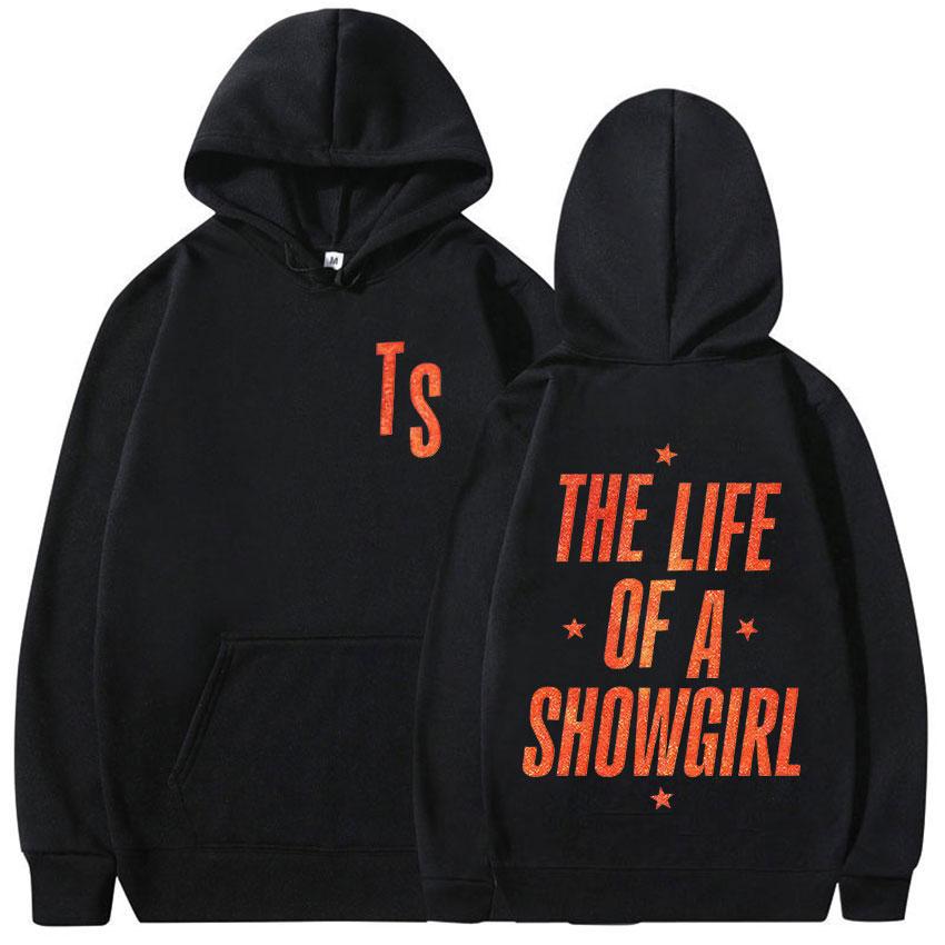 

TS The Life of A Showgirl New Album 2025 Hoodie Men Women Retro Aesthetic Long Sleeve Sweatshirt Fleece Clothing Pullover Hooded 3XL