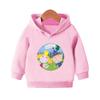 Ben and Holly Kingdom Cartoon Kids Hooded Hoodies Cute Girls Clothes Children Sweatshirts Autumn Baby Pullover Tops