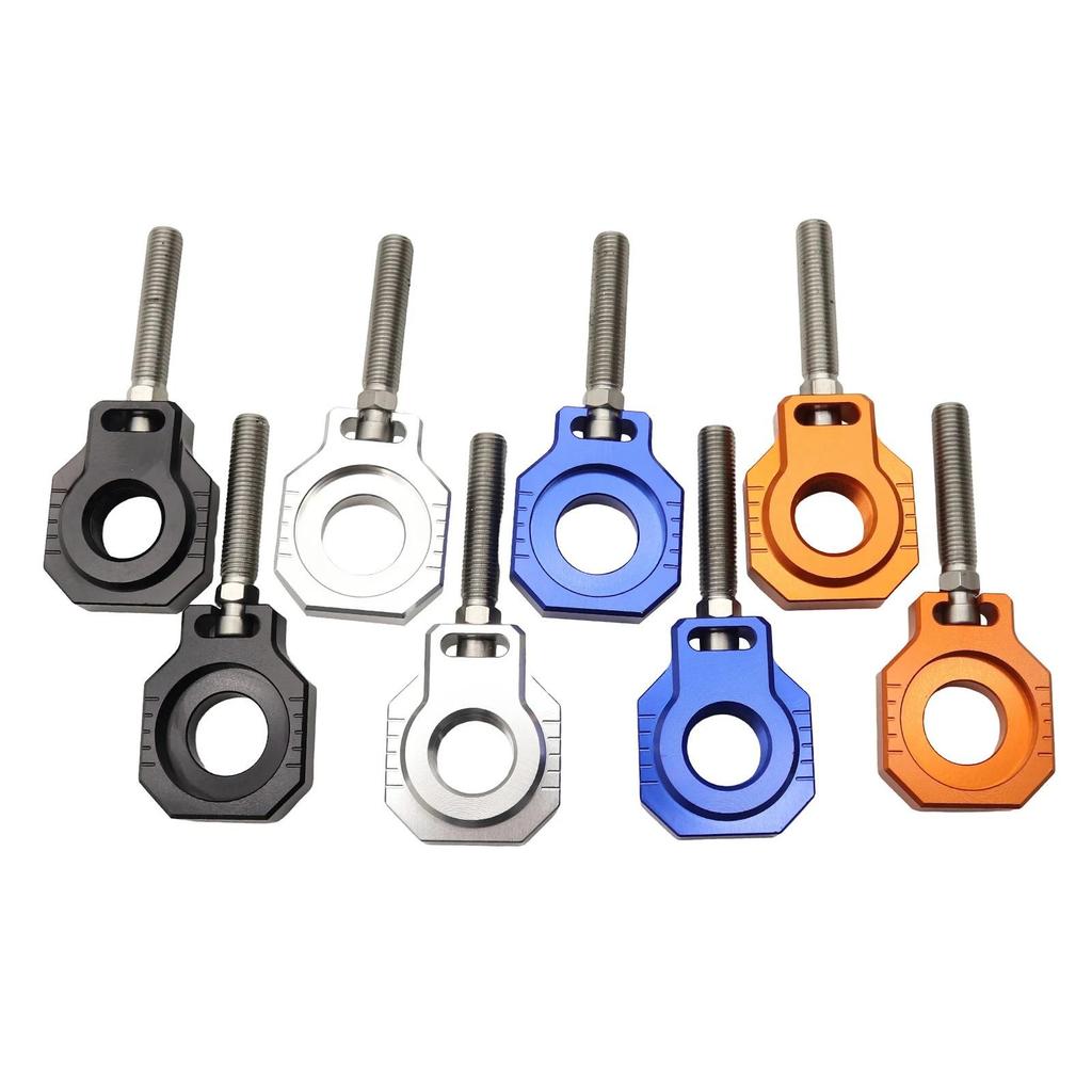 20mm CNC Rear Axle Sliders & Chain Adjuster for KTM 125-530 (2000-2023)
