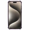 For iPhone 14 Pro Max Side Heart Pattern Case Kickstand TPU Phone Cover with Mirror