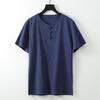 Summer Men Shirt S-9XL Plus Size Cotton Linen Suit Large Size Shirt with Pants Men 5 Colors