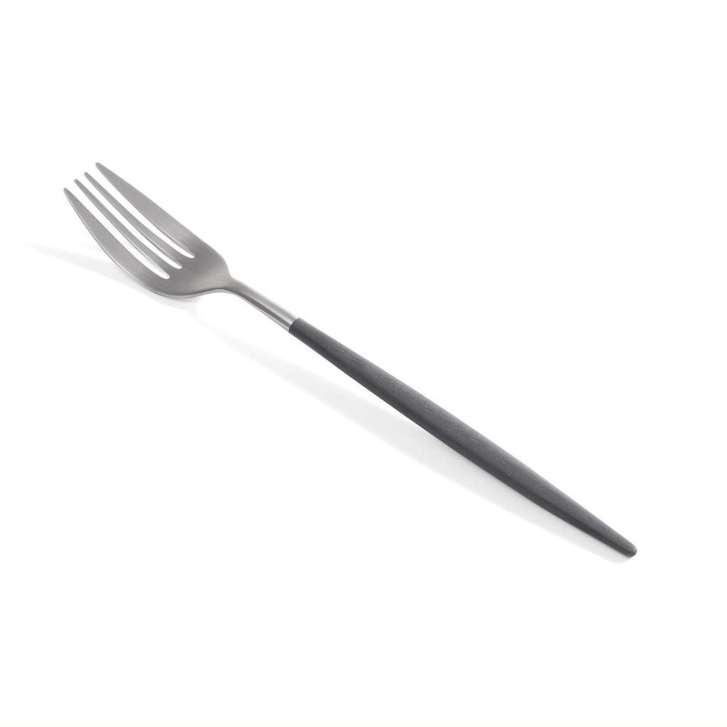 Cutipol MIO Black Silver Table Fork MI04