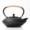 Japanese-Style Hand-Painted Cast Iron Teapot with Gongfu Tea Brewing Set & Handle for Boiling Water