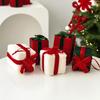 NUCHI Velvet Christmas Gift Bag Set: Tree Ornaments & Mall Window Decorations (3-Piece)