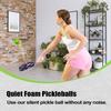 1Pc Silent Pickleball Indoor Entertainment Silent Practice Ball Pu Foam High Bounce Resistance Not Disturbing People