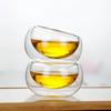 Verdicktes Hitzebeständiges Doppelschichtiges Hohes Borosilikatglas Kung Fu Tasse Leichter Luxus Haushalts Teetasse Tasse 50ml