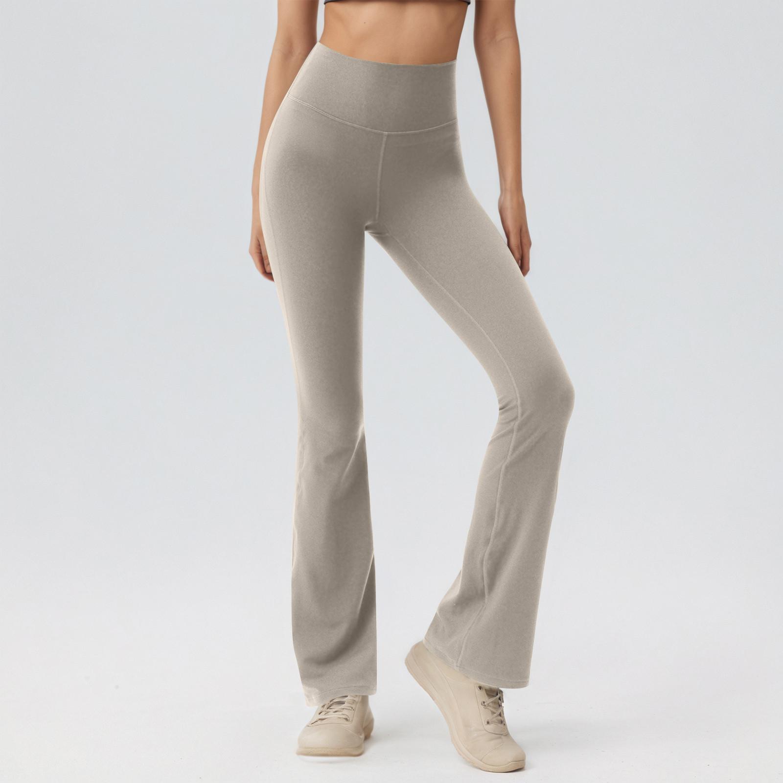 

Девочки Леггинсы Клеш Детские Брюки Клеш с Перекрестной Высокой Посадкой для Танцев и Йоги L