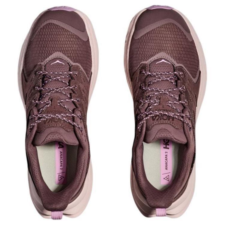 HOKA ONE ONE Anacapa 2 Slip Resistant Abrasion Resistant Low top Hiking Shoes Women's Umber 1142830F-SYQ