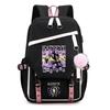 Katseye K-Pop Girl Group Print Backpack Color Block Large Capacity School Bag 60627