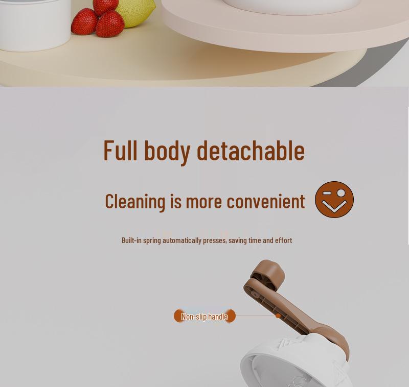 Portable Manual Ice Crusher & Shaved Ice Machine for Smoothies and Soft Serve