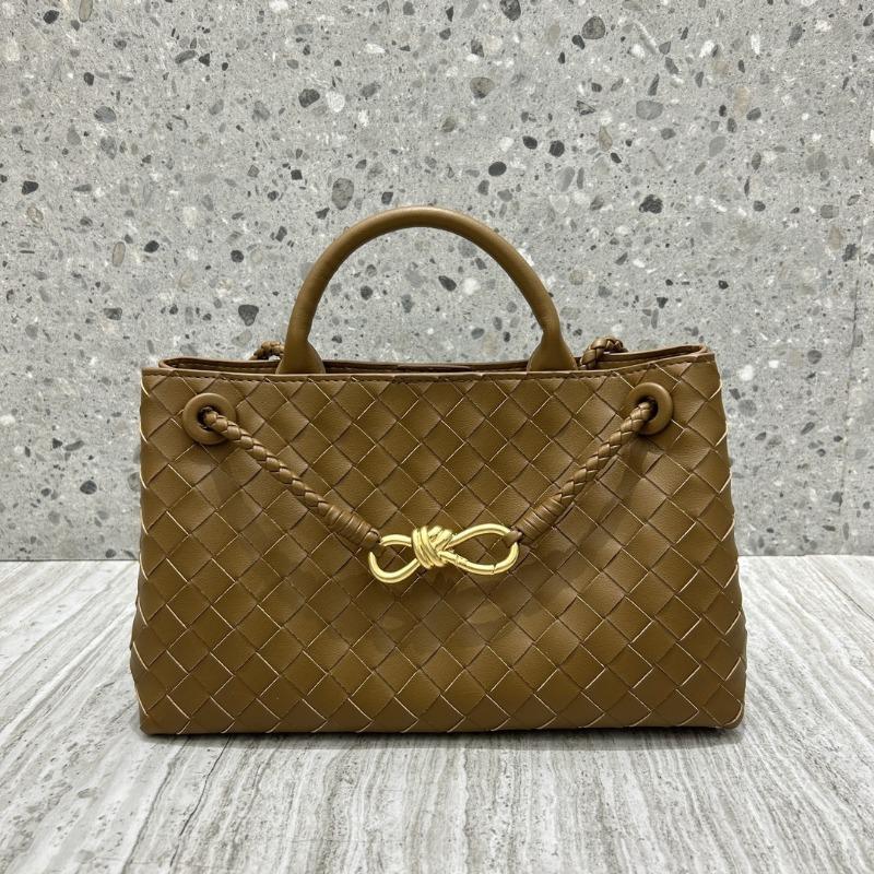 Bag Women's New Leather Handwoven Bag Niche Fashion Handbag Shoulder Messenger Bag