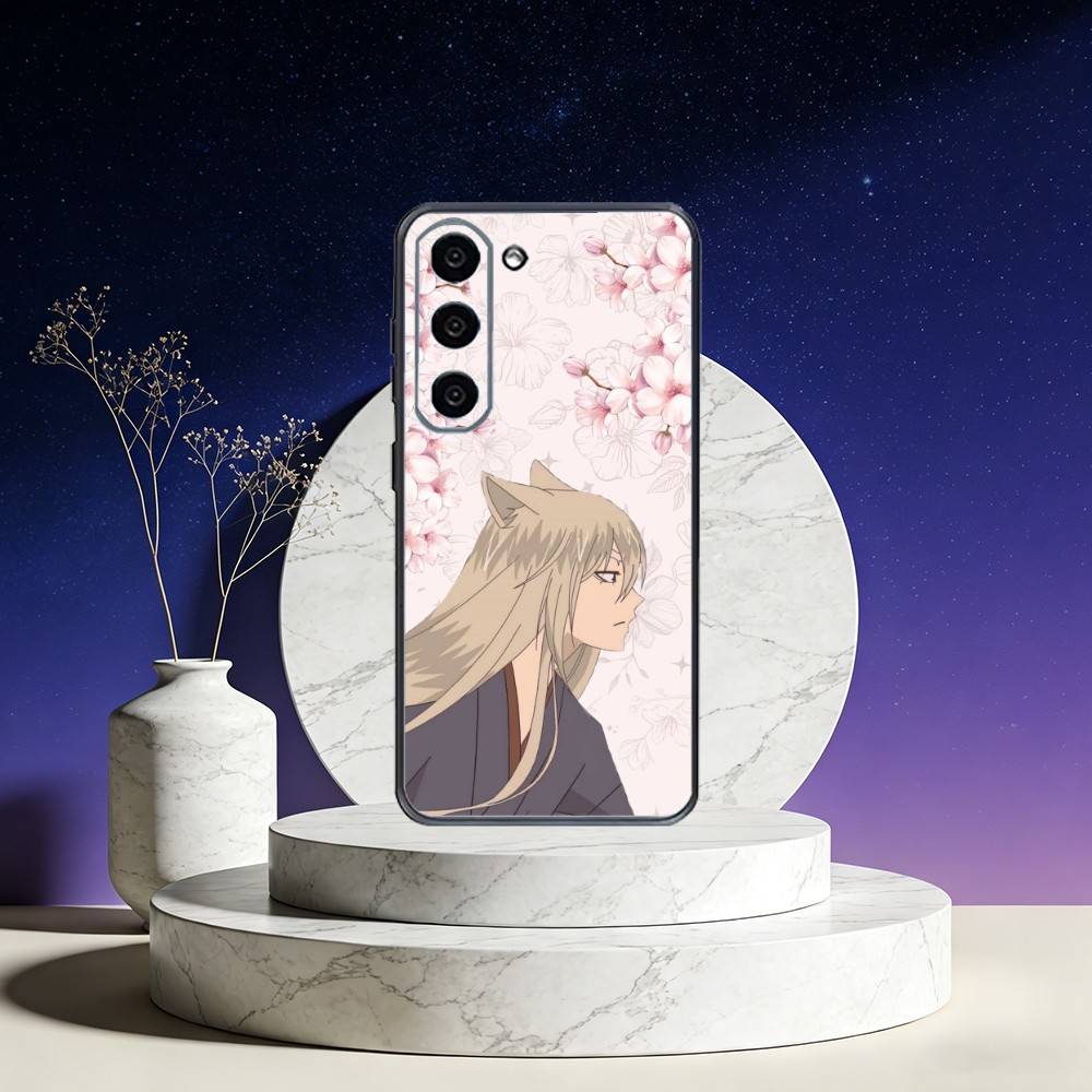 T-Tomoe K-Kamisama Anime Phone Case For Samsung Galaxy A73,A72,A71,A70,A53,A52,A51,Others Soft Black Cover