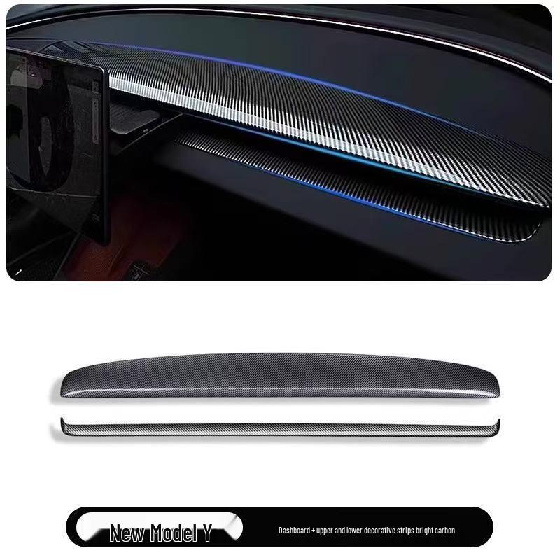 Tesla Model 3 Central Dashboard Interior Protection Strip