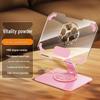 Universal Rotating Desktop Acrylic Tablet Stand for Live Broadcasts and Online Classes