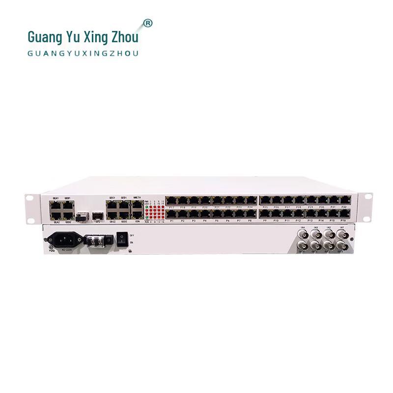 Integrated Multi-Service Fiber Optic Multiplexer