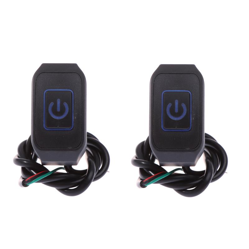 Motorcycle Handlebar Switch 22mm 12V on Off Button Universal Waterproof Motorbike Connector Control Switch Moto Accessories
