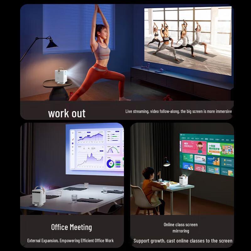 TY02 Smart Portable 1080P Projector (CN version)