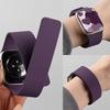 Силиконовый браслет Ремешок Магнитный ремешок Для Apple Watch Ultra 2 49мм 44мм 45мм 46мм 42мм 40мм 41мм iWatch Серия 10 9 8 7 6 5