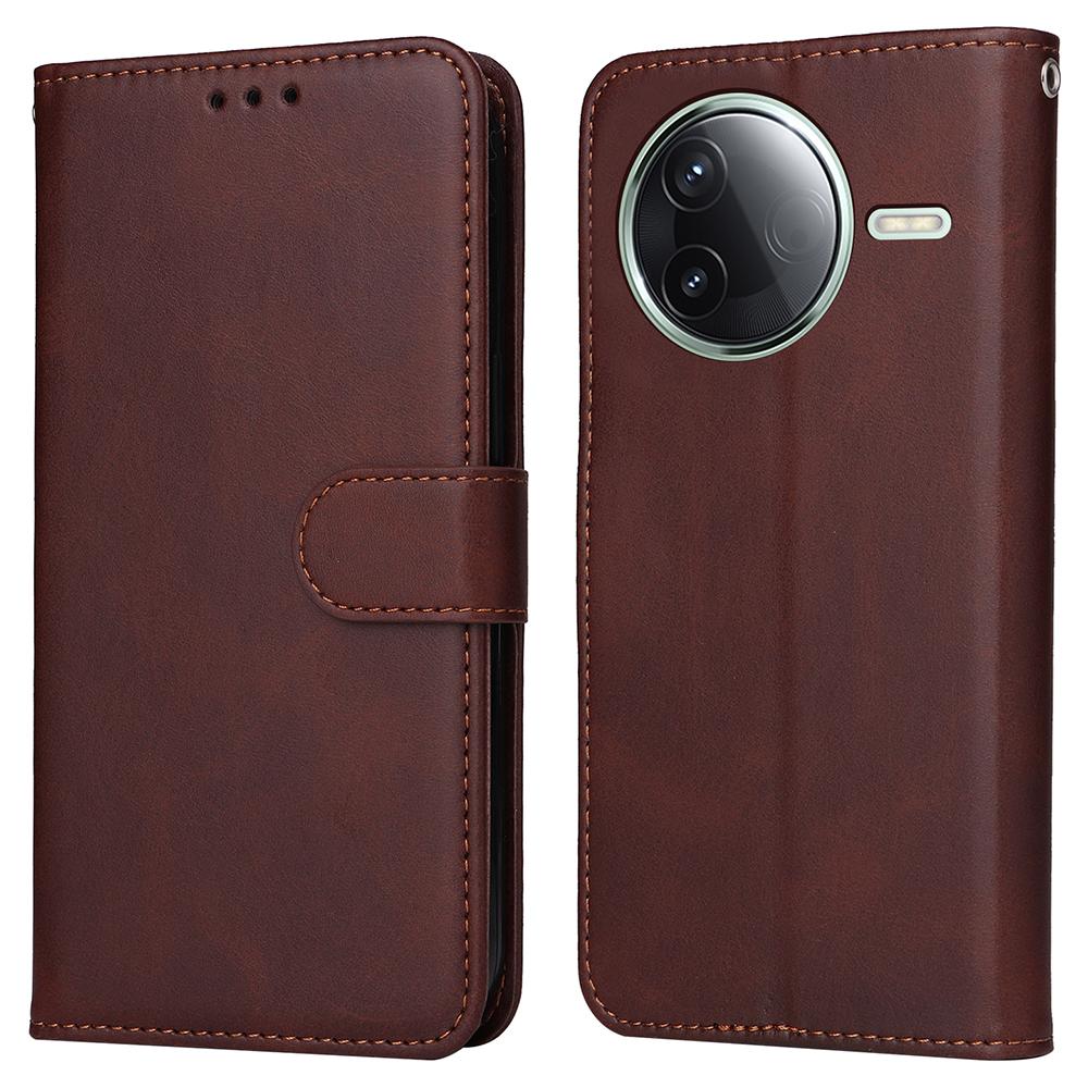 

For Xiaomi Poco F7 Pro 5G/Redmi K80 5G Case Wallet PU Leather Folio Flip Phone Cover E