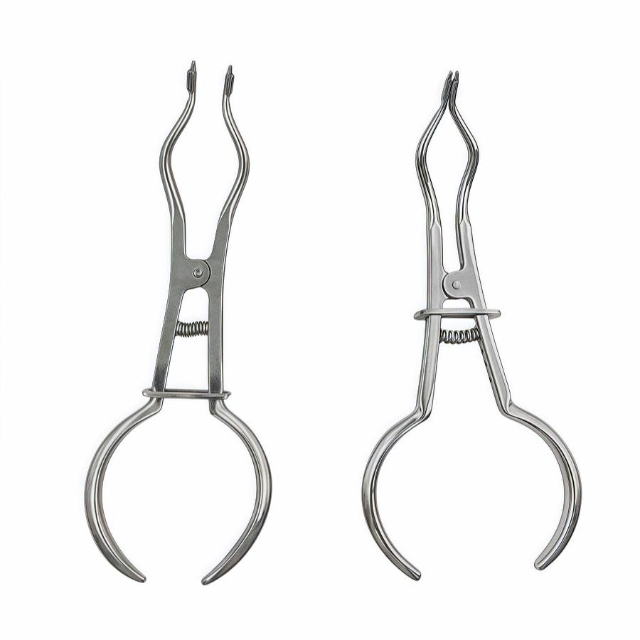 1Pc Dentistry Dam Clamp Placement Plier For Dentist Clinic Rubber Dental Orthodontic Clips Pliers Tools