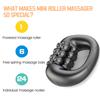 Massage Roller Gun Deep Tissue Percussion Muscle Massager Electric Rechargeable Muscle Repair PainRelief for Neck Shoulder Waist