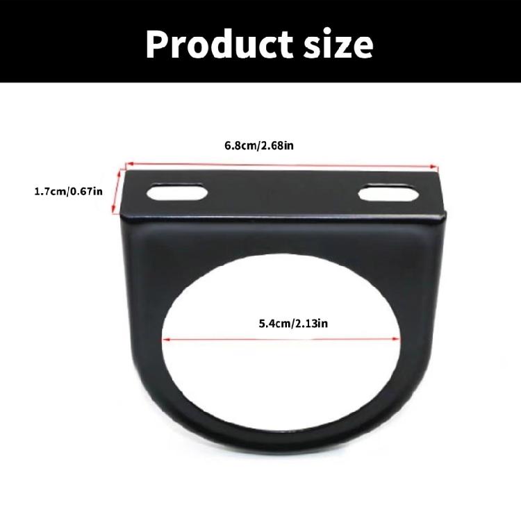 2.1 Inch Gauge Support Holder Mounting Panel for Water Temperature Speedometers and Voltage Gauges in Car Automotive Use