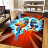 Dragon Ball Super Teppich für Wohnzimmer, Digitaldruck Bodenmatte, Cooler Film Schlafzimmerteppich, Heimdekoration -HYQ5